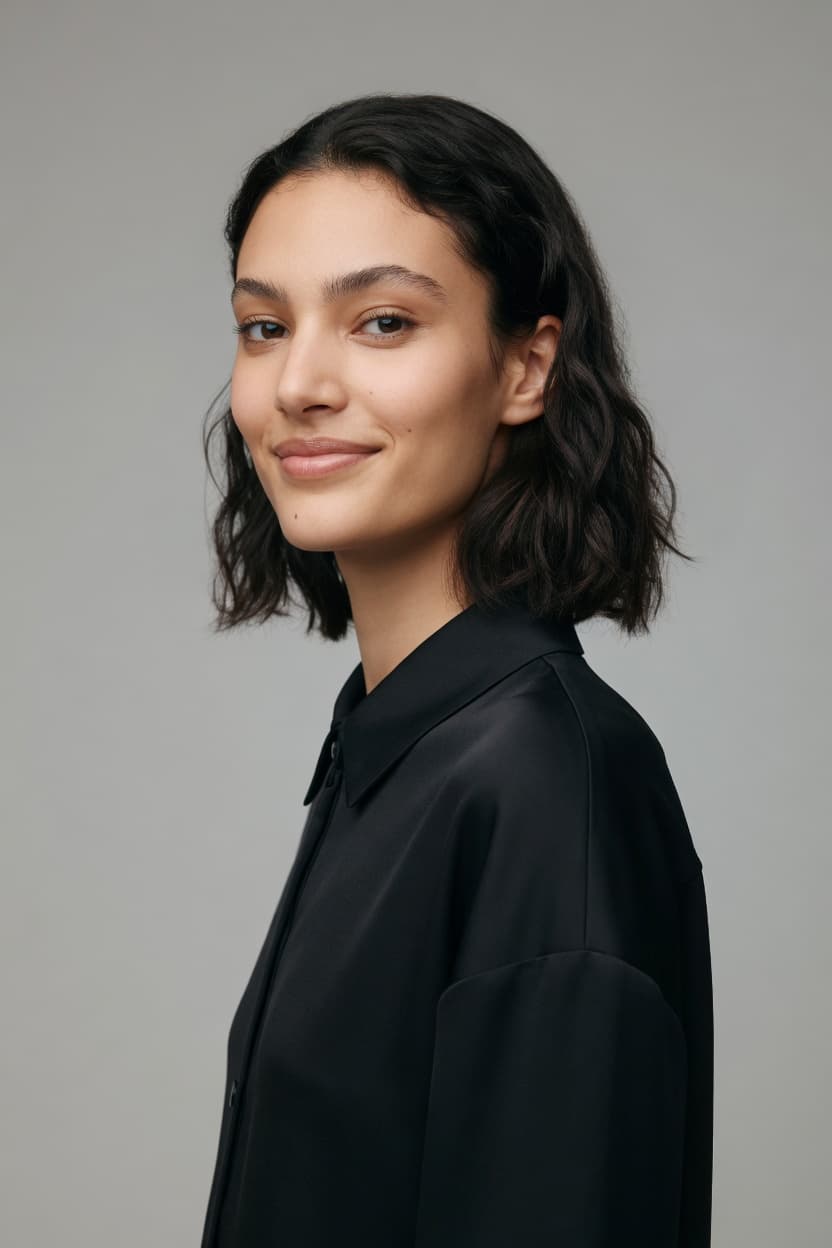 Professional AI headshot of the same person